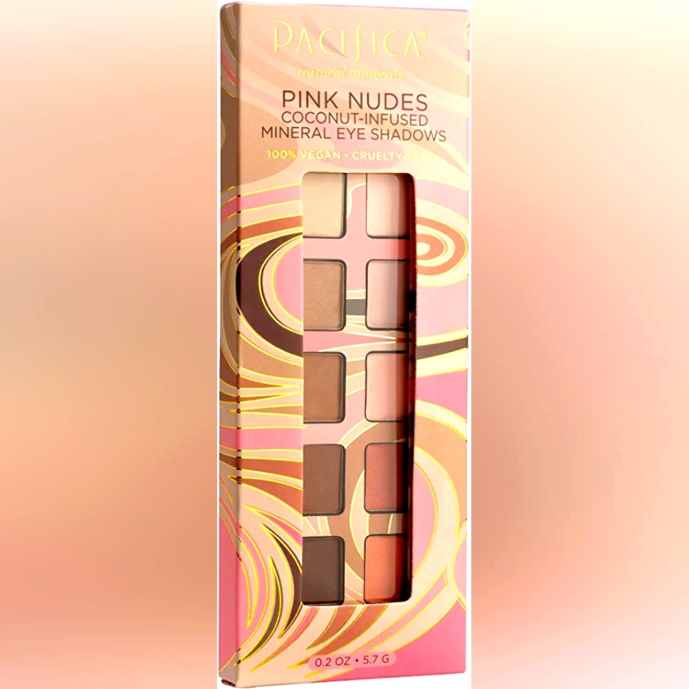 Pacifica Beauty 10 Well Eye Shadow, Pink NudesGo totally naked